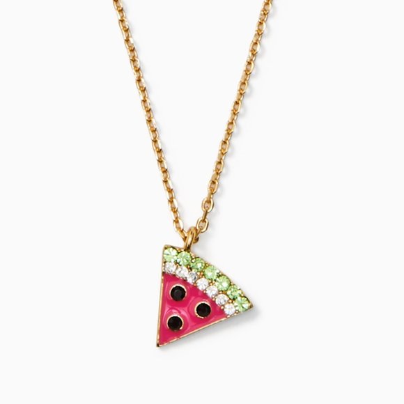 Kate Spade "Picnic Perfect" Watermelon Necklace 🍉 - Picture 2 of 7